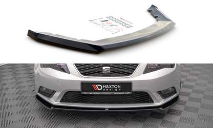 Front Ansatz V.2 für Seat Leon Mk3 schwarz Hochglanz
