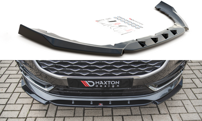 Front Ansatz für Ford S-Max Mk2 Facelift schwarz matt