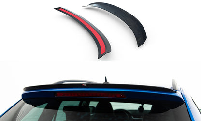 Spoiler CAP für Skoda Octavia RS Mk3 / Mk3 FL Combi schwarz Hochglanz