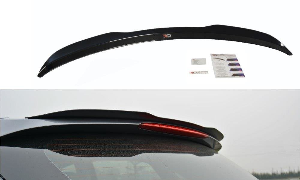 Spoiler CAP für Hyundai i30 mk.2 schwarz matt