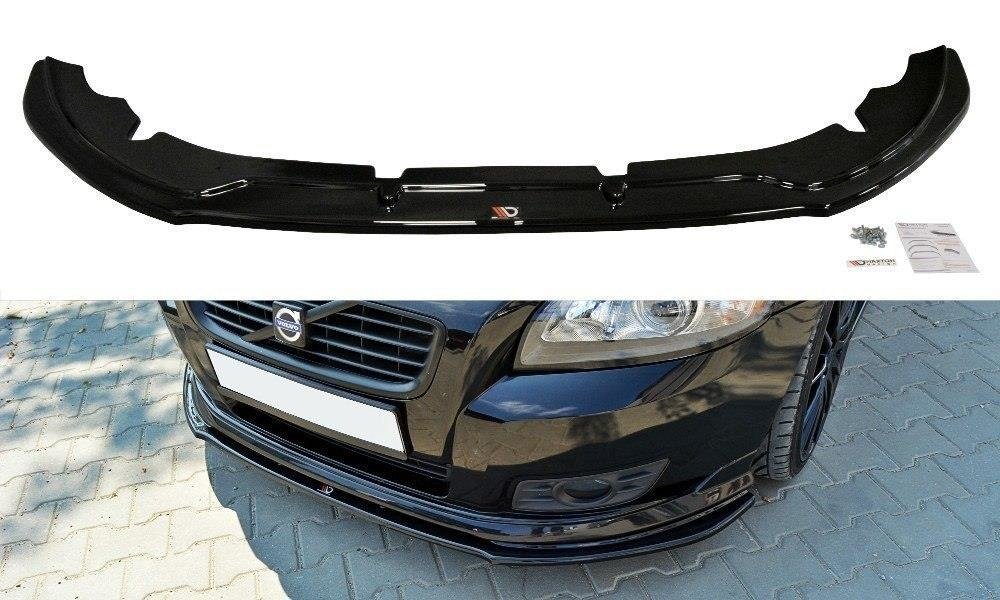 Front Ansatz für v.1 VOLVO V50F R-DESIGN Carbon Look