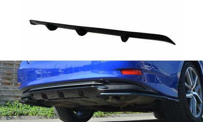 Diffusor Heck Ansatz für Lexus GS Mk4 Facelift H schwarz Hochglanz