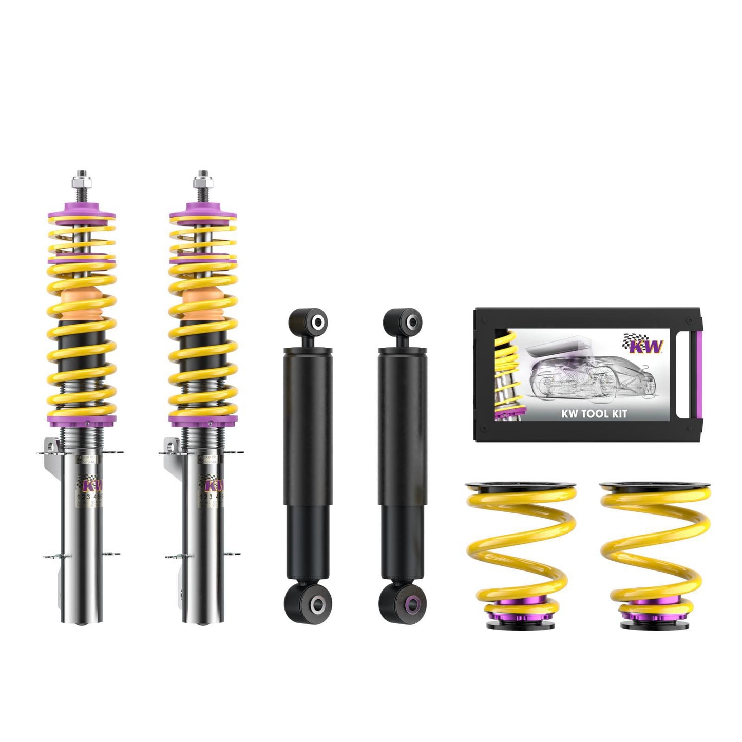 KW V1 / V2 / V3 & ST X / XA / XTA Gewindefahrwerke  für 4MOTION / Quattro