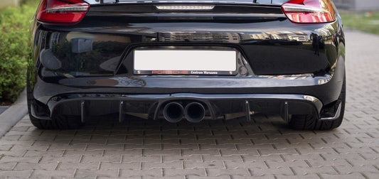 Diffusor Heck Ansatz für Porsche Cayman Mk2 981C