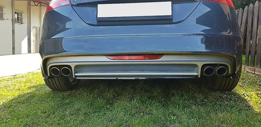Heckansatz Audi TT S Mk2 (8J) schwarz Hochglanz
