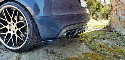 Heckansatz Audi TT S Mk2 (8J) schwarz Hochglanz