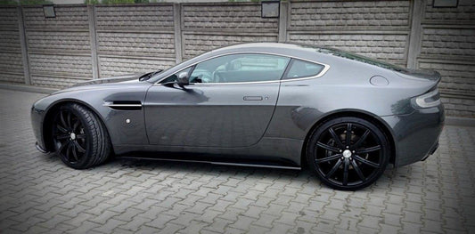 Seitenschweller ASTON MARTIN V8 VANTAGE schwarz Hochglanz