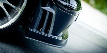Front Ansatz für MERCEDES CLK W209 BLACK (SL BLACK SERIES LOOK) schwarz Hochglanz
