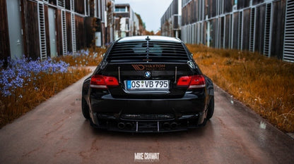 BMW M3 E92 Heckscheiben Jalousie Spoiler schwarz Hochglanz