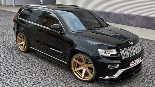 Front Ansatz für Jeep Grand Cherokee WK2 Summit Facelift schwarz Hochglanz