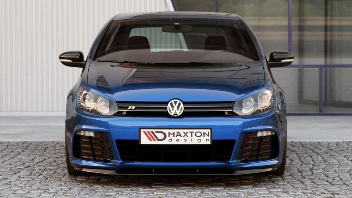 Front Ansatz für VW GOLF 6 Carbon Look
