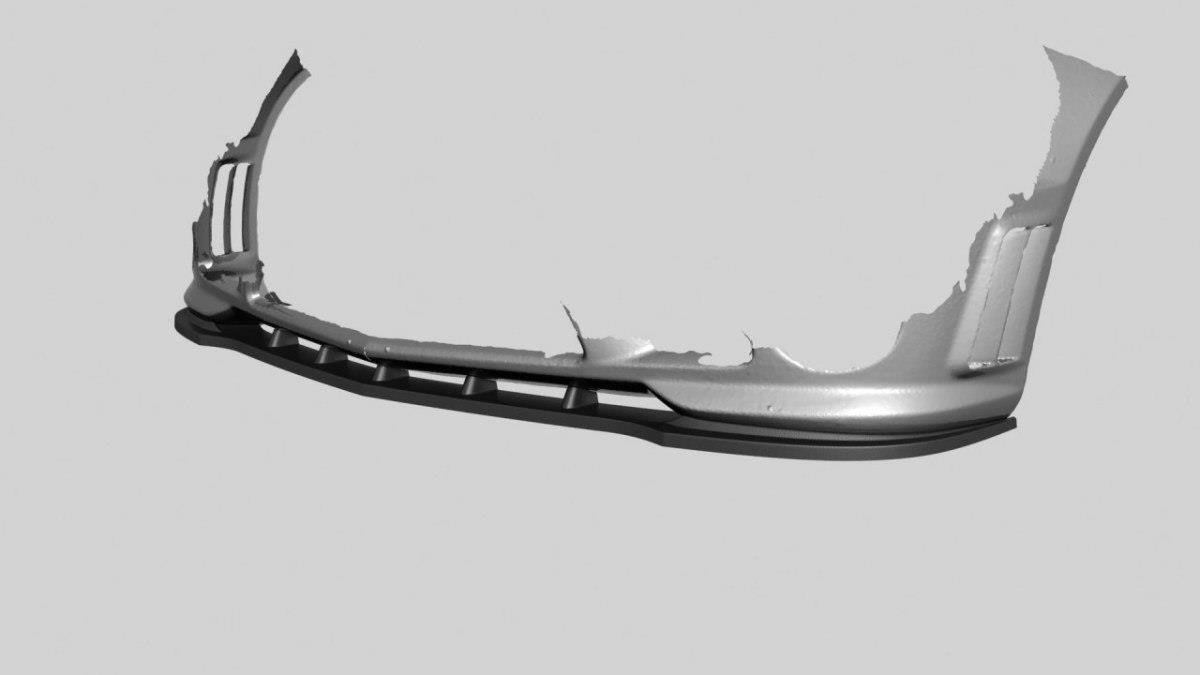Front Ansatz für Mercedes-Benz C63 AMG Limousine / Kombi W204 / S204 schwarz Hochglanz