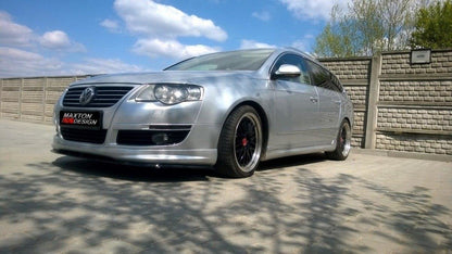 Front Ansatz für VW PASSAT B6 R-LINE schwarz Hochglanz