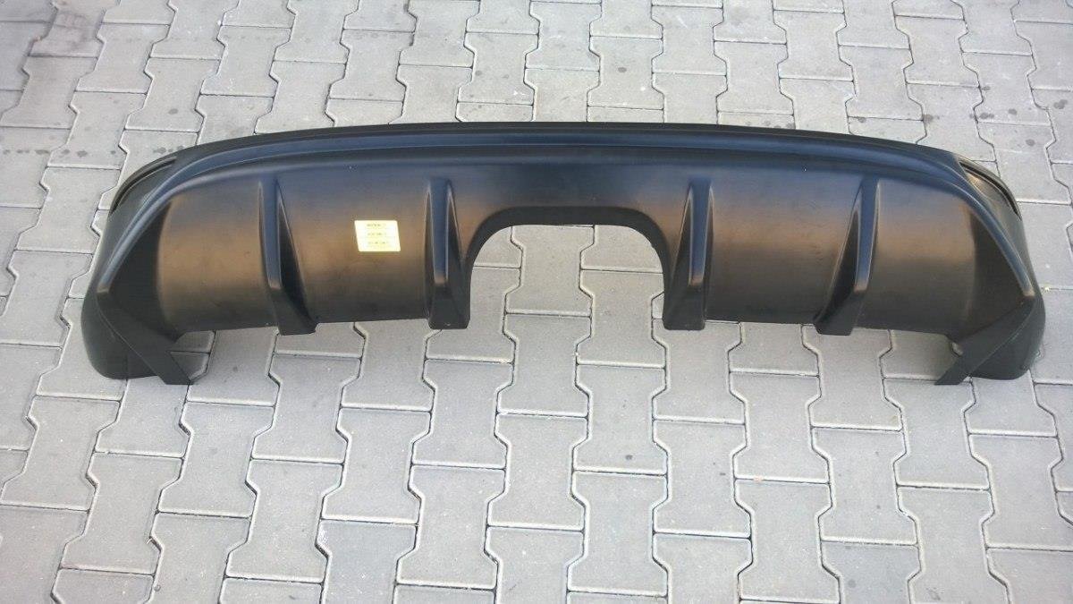Diffusor Heck Ansatz für Ford Focus ST Mk3 (RS Look) schwarz Hochglanz