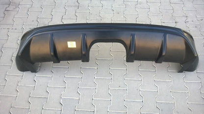 Diffusor Heck Ansatz für Ford Focus ST Mk3 (RS Look) schwarz Hochglanz