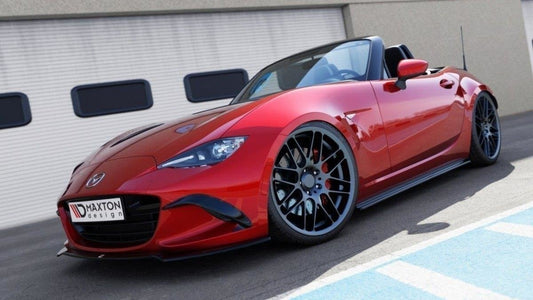 Seitenschweller Ansatz für Mazda MX-5 ND (Mk4) schwarz Hochglanz