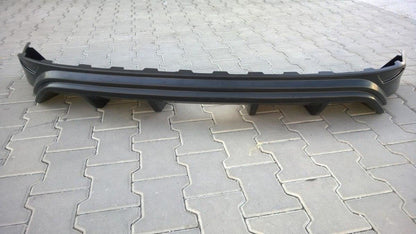 Diffusor Heck Ansatz für Ford Focus ST Mk3 (RS Look) schwarz Hochglanz