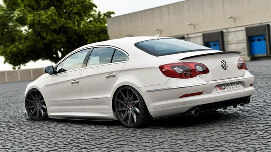 Heckansatz VW Passat CC R36 RLINE (vor Facelift) DTM LOOK schwarz Hochglanz