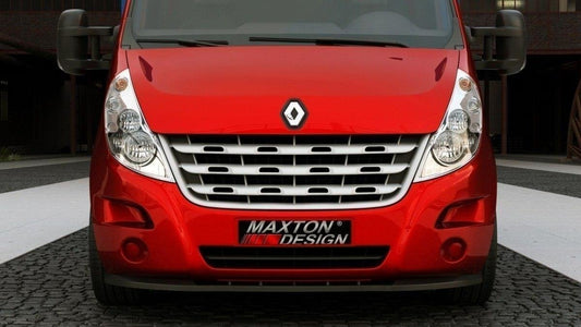 Front Ansatz für RENAULT MASTER MK3 schwarz Hochglanz