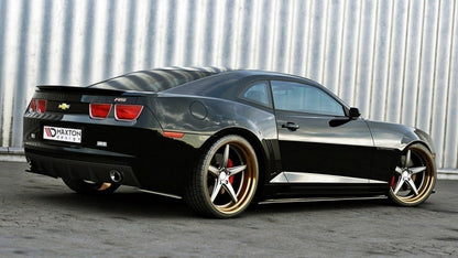 Seitenschweller Ansatz für CHEVROLET CAMARO V SS - US, EU VERSION (vor Facelift) Carbon Look