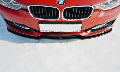 Front Ansatz V.1 für BMW 3er F30 schwarz Hochglanz