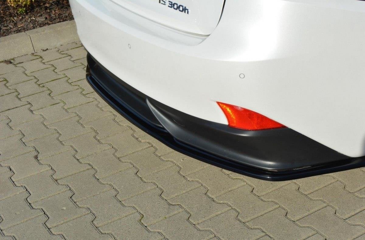 Heckansatz Lexus IS Mk3 H  schwarz Hochglanz