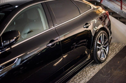 Seitenschweller Ansatz für Renault Talisman schwarz Hochglanz