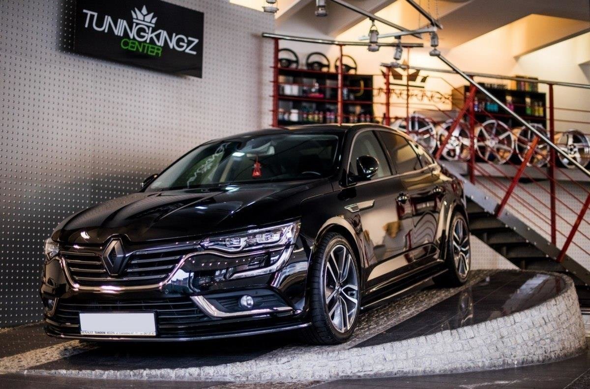 Front Ansatz für Renault Talisman  schwarz Hochglanz