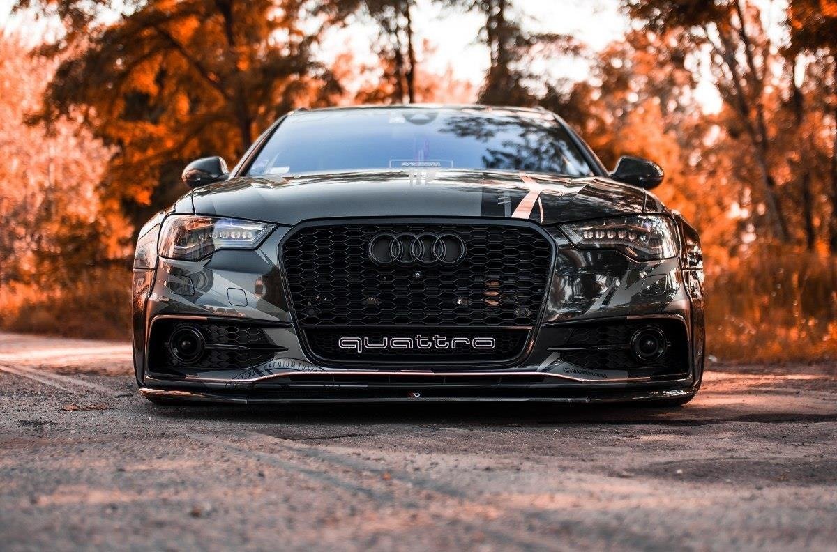Nebelleuchten Abdeckung für Audi S6 / A6 S-Line C7
