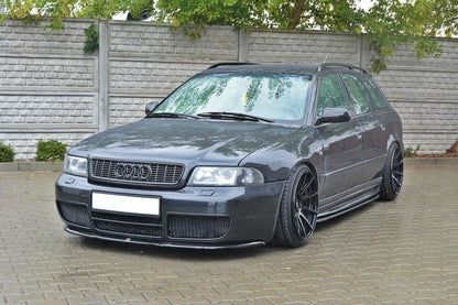 Front Ansatz für AUDI S4 B5 schwarz Hochglanz