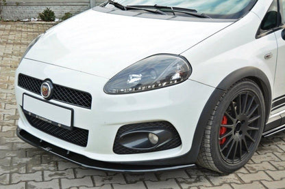 Front Ansatz V.2 für FIAT GRANDE PUNTO ABARTH schwarz Hochglanz