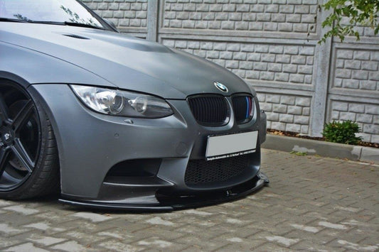 Front Ansatz für BMW M3 M Performance Coupe E92 / Cabrio E93   schwarz Hochglanz