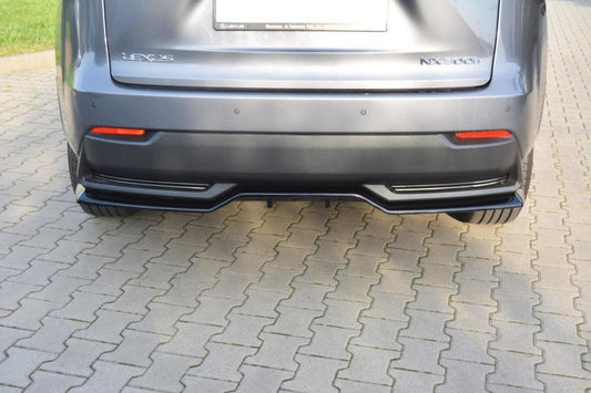 Heckansatz Lexus NX Mk1 H DTM LOOK schwarz Hochglanz