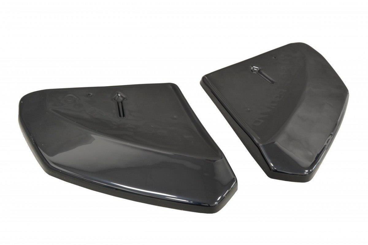 Heck Ansatz Flaps Diffusor für Audi R8 Mk.2 schwarz Hochglanz