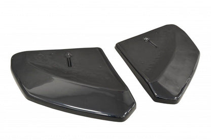 Heck Ansatz Flaps Diffusor für Audi R8 Mk.2 schwarz Hochglanz
