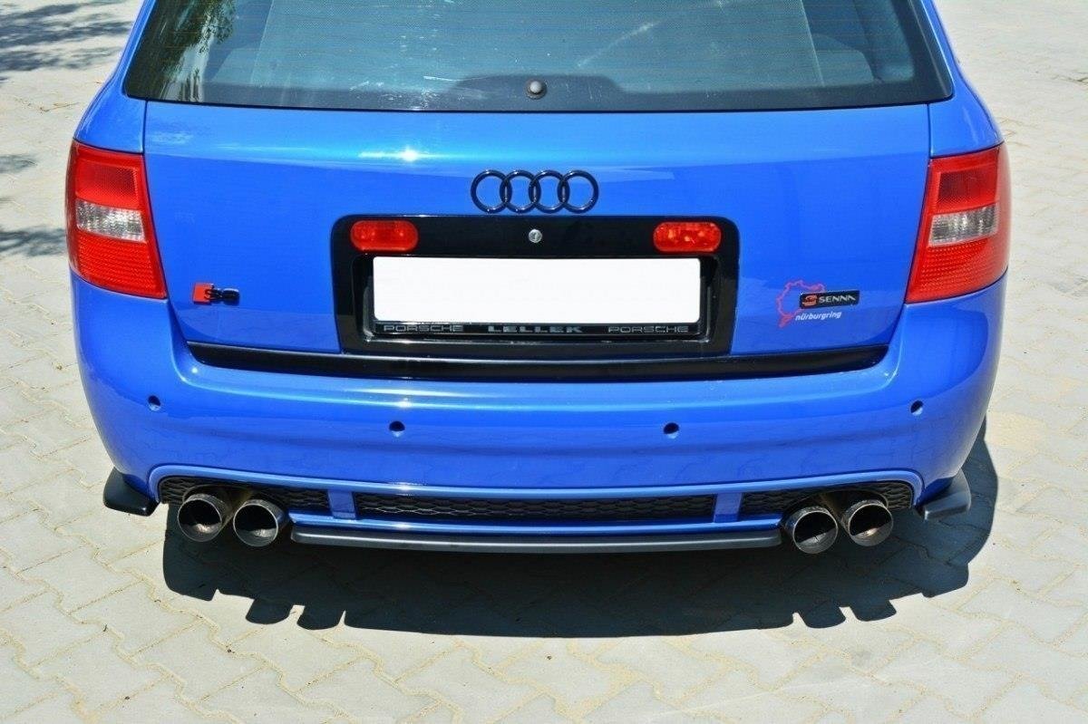 Heckansatz AUDI RS6 C5 AVANT schwarz Hochglanz