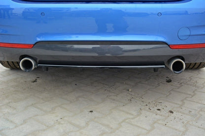 Heckansatz BMW 4er Coupe / Gran Coupe / Cabrio M-Paket F32 / F36 / F33 im DTM LOOK schwarz Hochglanz