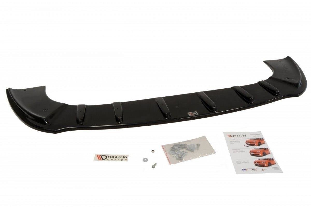 Front Ansatz für SEAT LEON MK1 mit Sport Stoßstange schwarz Hochglanz