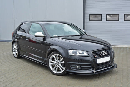 Seitenschweller Ansatz für Audi S3 8P / S3 8P FL / RS3 8P schwarz Hochglanz