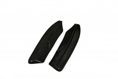 Heck Ansatz Flaps Diffusor für VOLVO V50F R-DESIGN Carbon Look