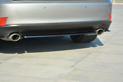 Heckansatz Lexus IS Mk3 T  schwarz Hochglanz