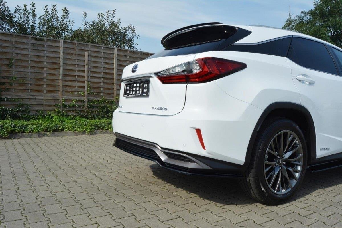 Heckansatz Lexus RX Mk4 H  schwarz Hochglanz