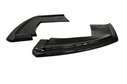 Heck Ansatz Flaps Diffusor für BMW X6 F16 M Paket schwarz matt