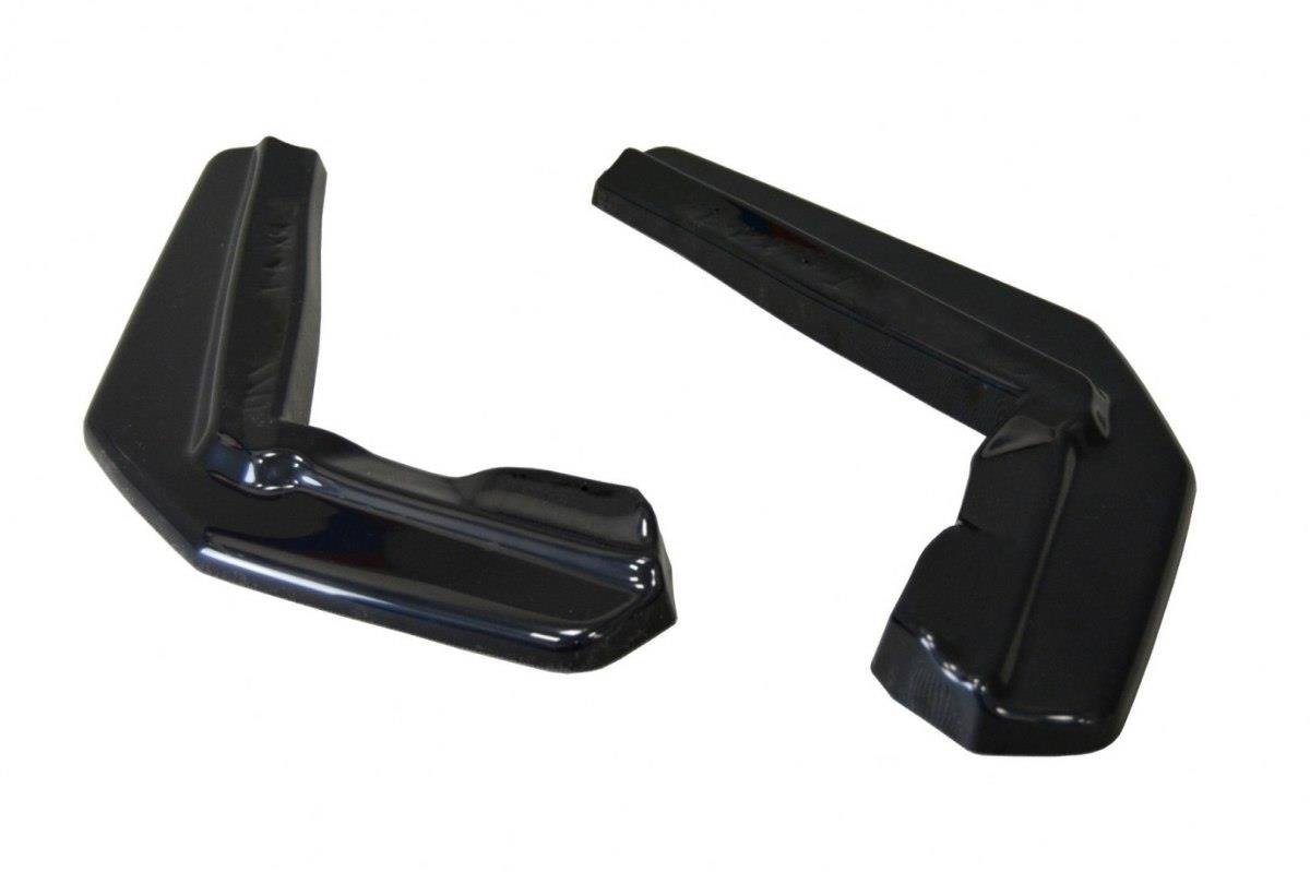 Heck Ansatz Flaps Diffusor für Lexus RX Mk4 T schwarz Hochglanz