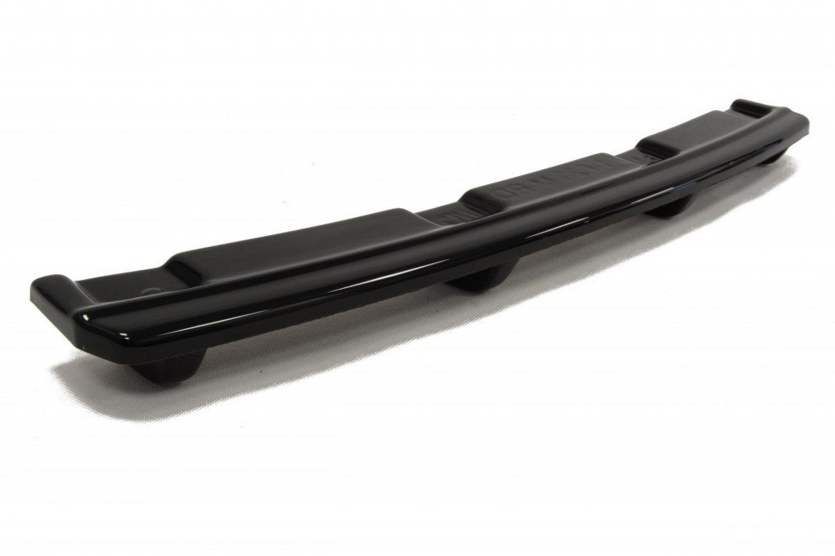 Mittlerer Diffusor Heck Ansatz für BMW 1er F20/F21 M-Power im DTM LOOK schwarz matt