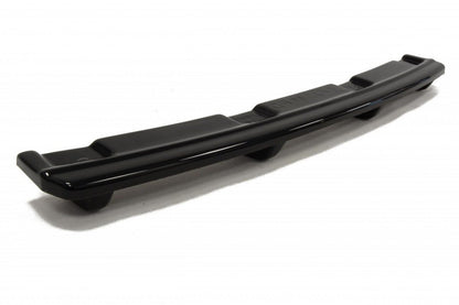 Mittlerer Diffusor Heck Ansatz für BMW 1er F20/F21 M-Power im DTM LOOK schwarz matt