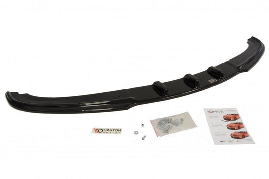 Front Ansatz V.1 für BMW 3er E90 / E91 Facelift schwarz Hochglanz