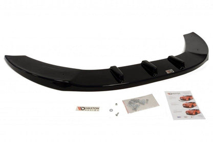 Front Ansatz V.1 für FIAT GRANDE PUNTO ABARTH schwarz Hochglanz