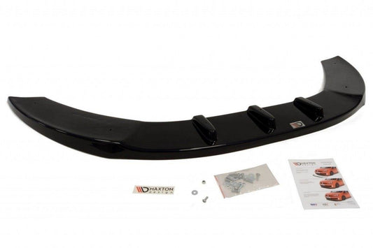 Front Ansatz V.1 für FIAT GRANDE PUNTO ABARTH schwarz Hochglanz