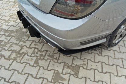 Mercedes-Benz C Limousine / Kombi AMG-Line W204 / S204 Diffusor Heck Ansatz für Heckschürze für & Heck Ansatz Flaps Diffusor für